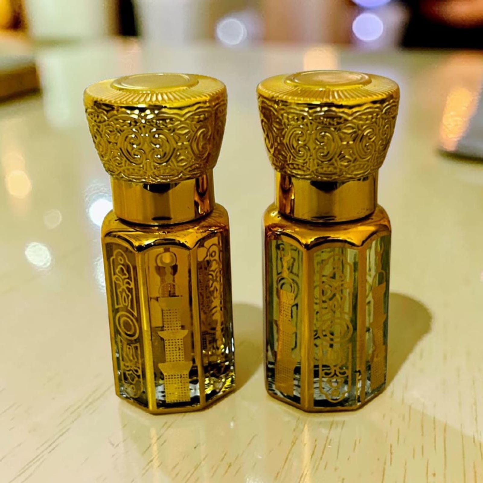 Attar Combo of Bin Sheikh and Mukhallat, Long Lasting Perfume Oil for Unisex, 6