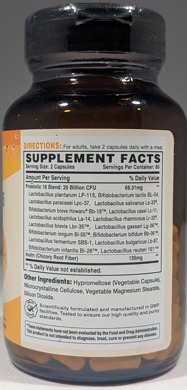 Vitamin World Probiotic 16 Immune Support & Digestive Health, 120 Capsules