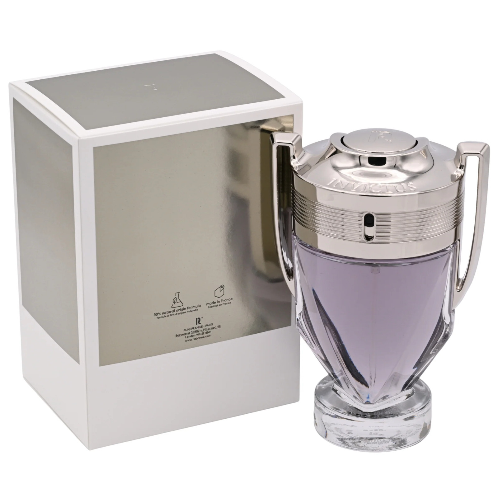 INVICTUS Paco Rabanne men cologne edt 3.4 oz 3.3 NEW IN BOX