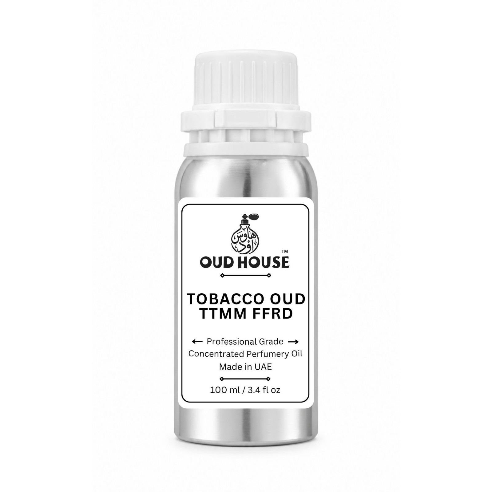 Oud House Tobacco Oud TTMM FFRD Perfumery Oil 3.4 fl oz Woody Spicy Oud