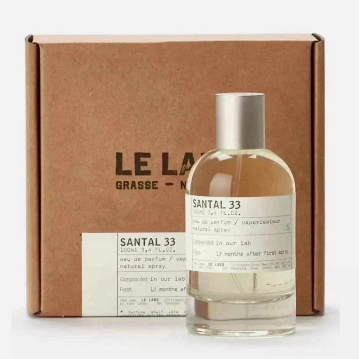 Le Labo Santal 33 3.4 Oz / 100 ML Unisex Eau de Parfum spray New In Box