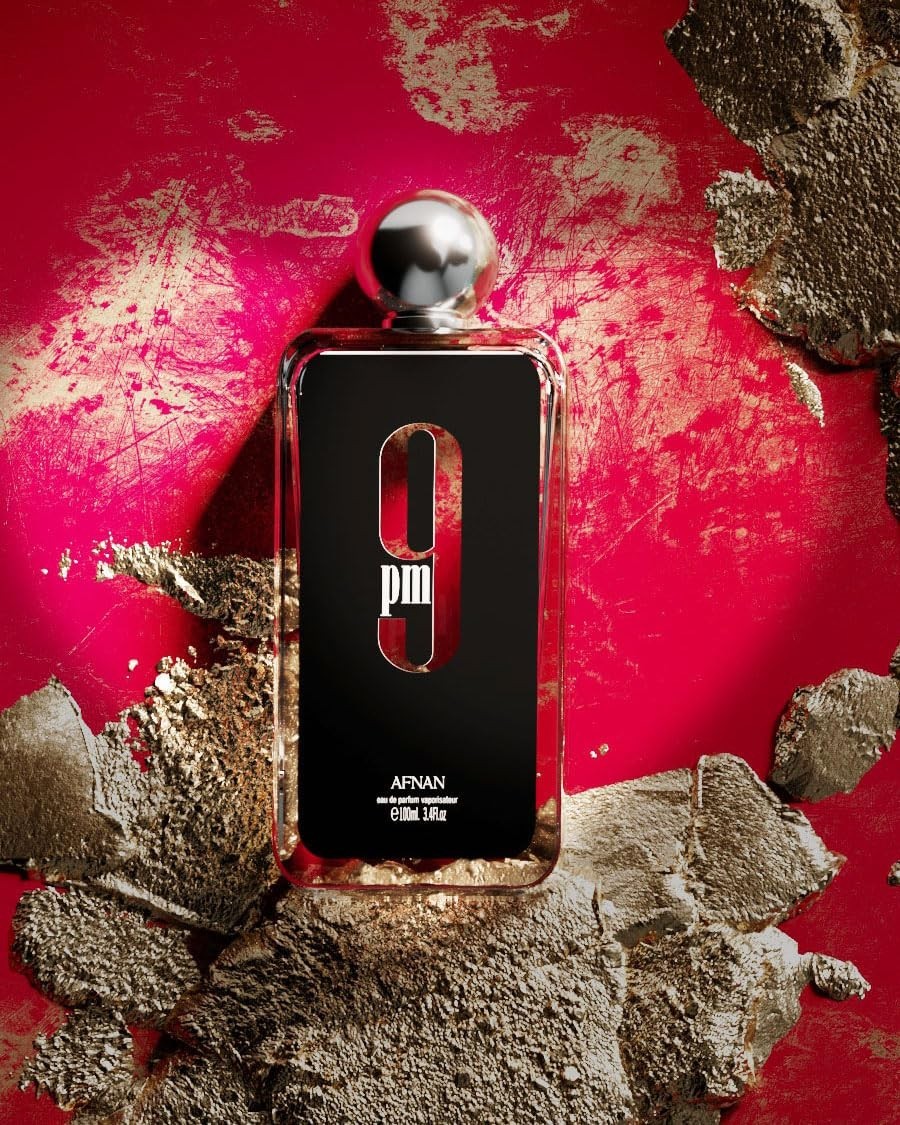 NEW! SEALED! AFNAN 9 pm by Afnan 3.4 oz EDP Cologne for Men