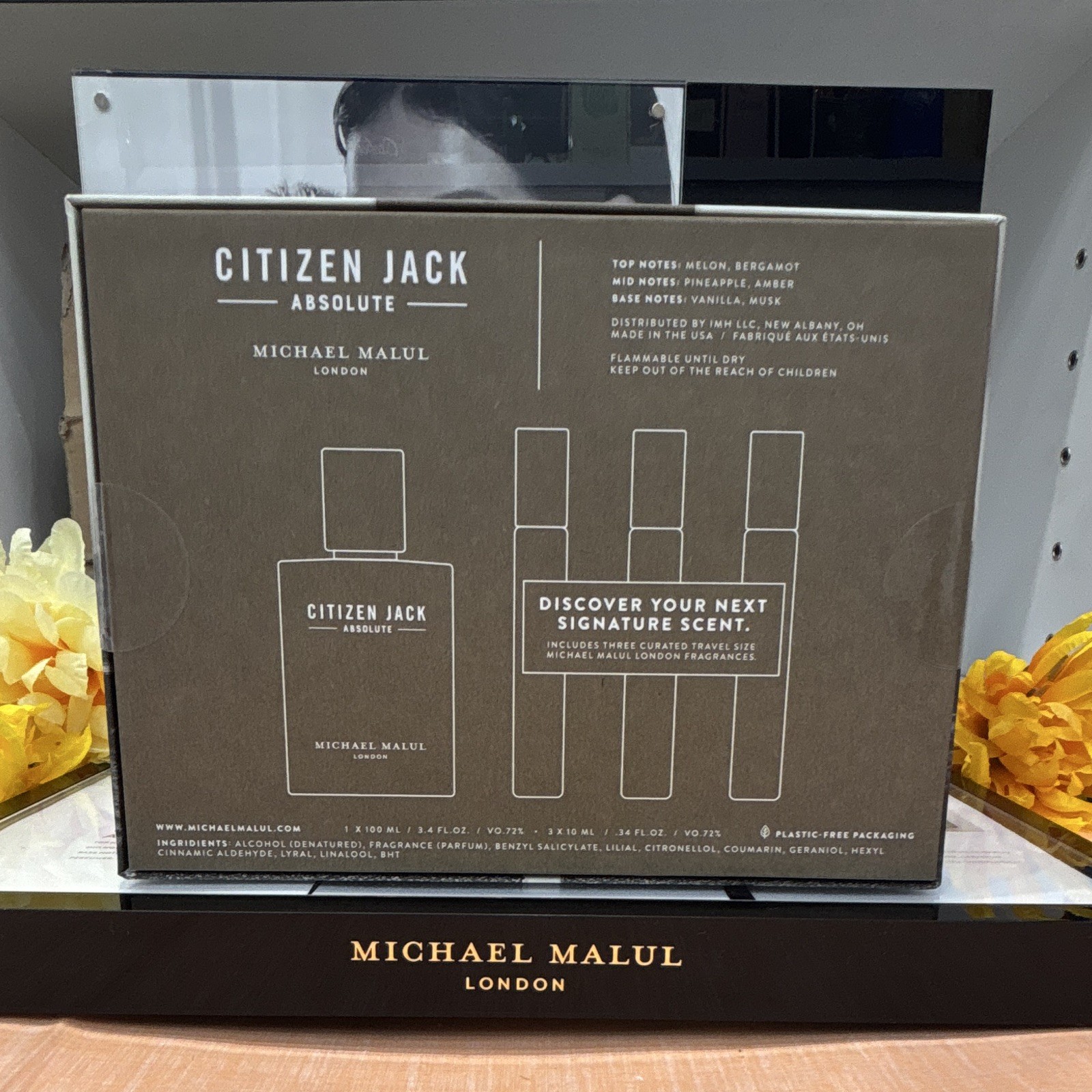 Michael Malul London Citizen Jack Absolute Gift Set Eau de Parfum Spray 3.4