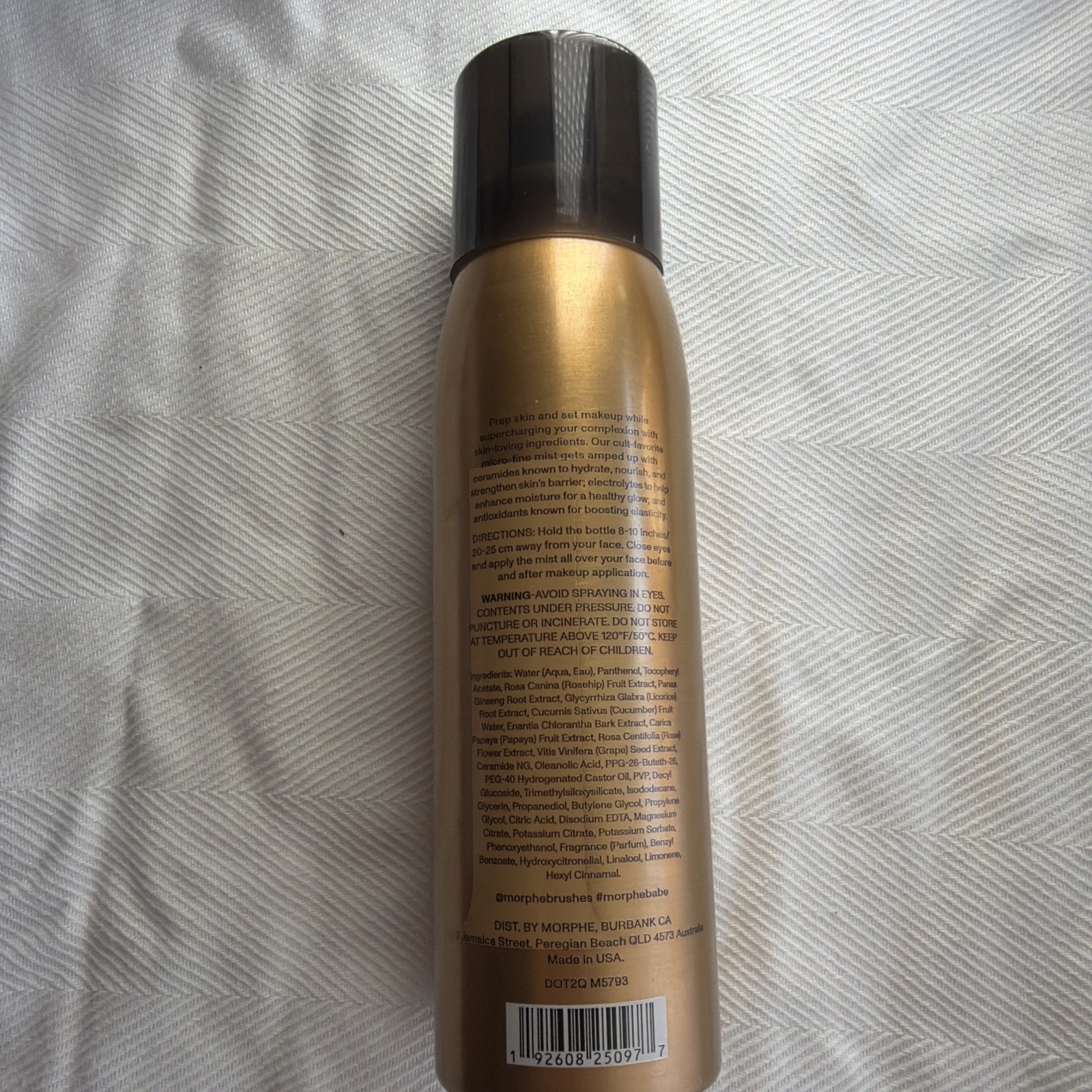 Morphe Continuous Prep And Set Mist 2.8 Oz – Full Size brand new
