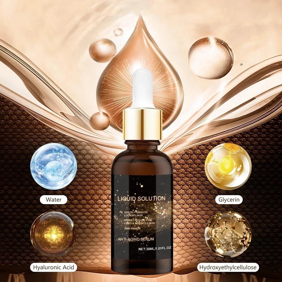 2PCS Olavita Liquid Solution Anti Aging Serum – Face Serum,Antiaging FaceSerum