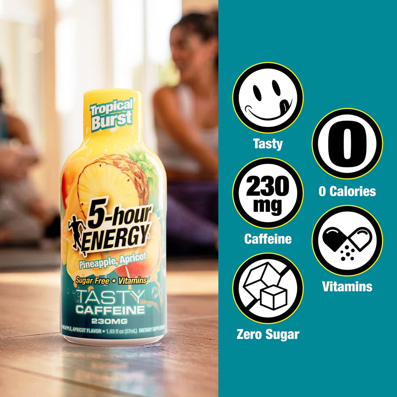 5-hour ENERGY Shot, Extra Strength, Tropical Burst, 15 Count