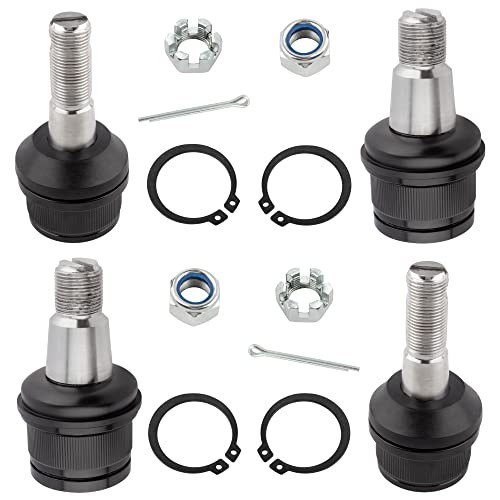 4pcs Front Upper Lower Ball Joints for Dodge Ram 2500 3500 4WD 1994-99 / for