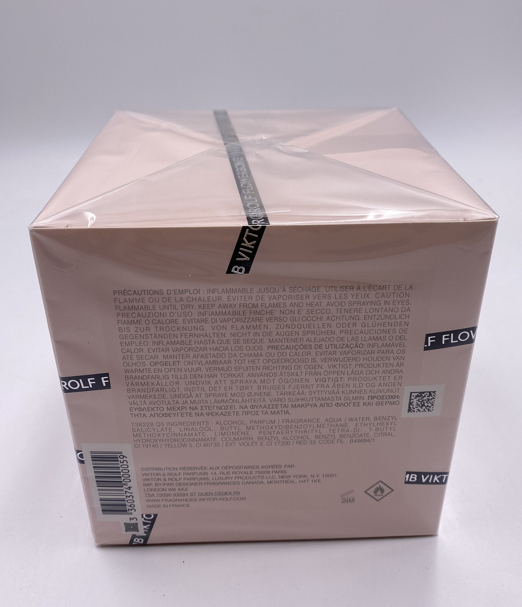 Flowerbomb by Viktor & Rolf 3.4 oz 100ML Eau De Parfum Brand New Sealed In Box