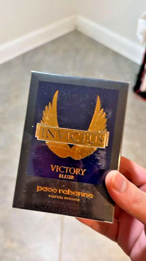 Invictus Victory Elixir by Paco Rabanne Parfum Intense 3.4 oz / Brand New