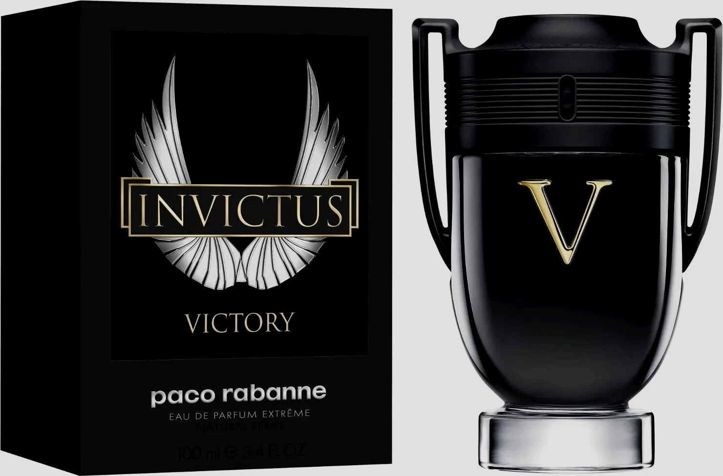 Paco Rabanne Invictus Victory Eau De Parfum 100ml 3.4oz Men New Seale…