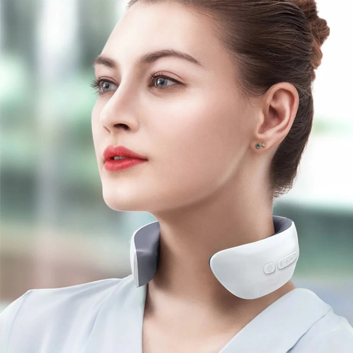 4 Head Neck Massager Vibrat for Daily Use