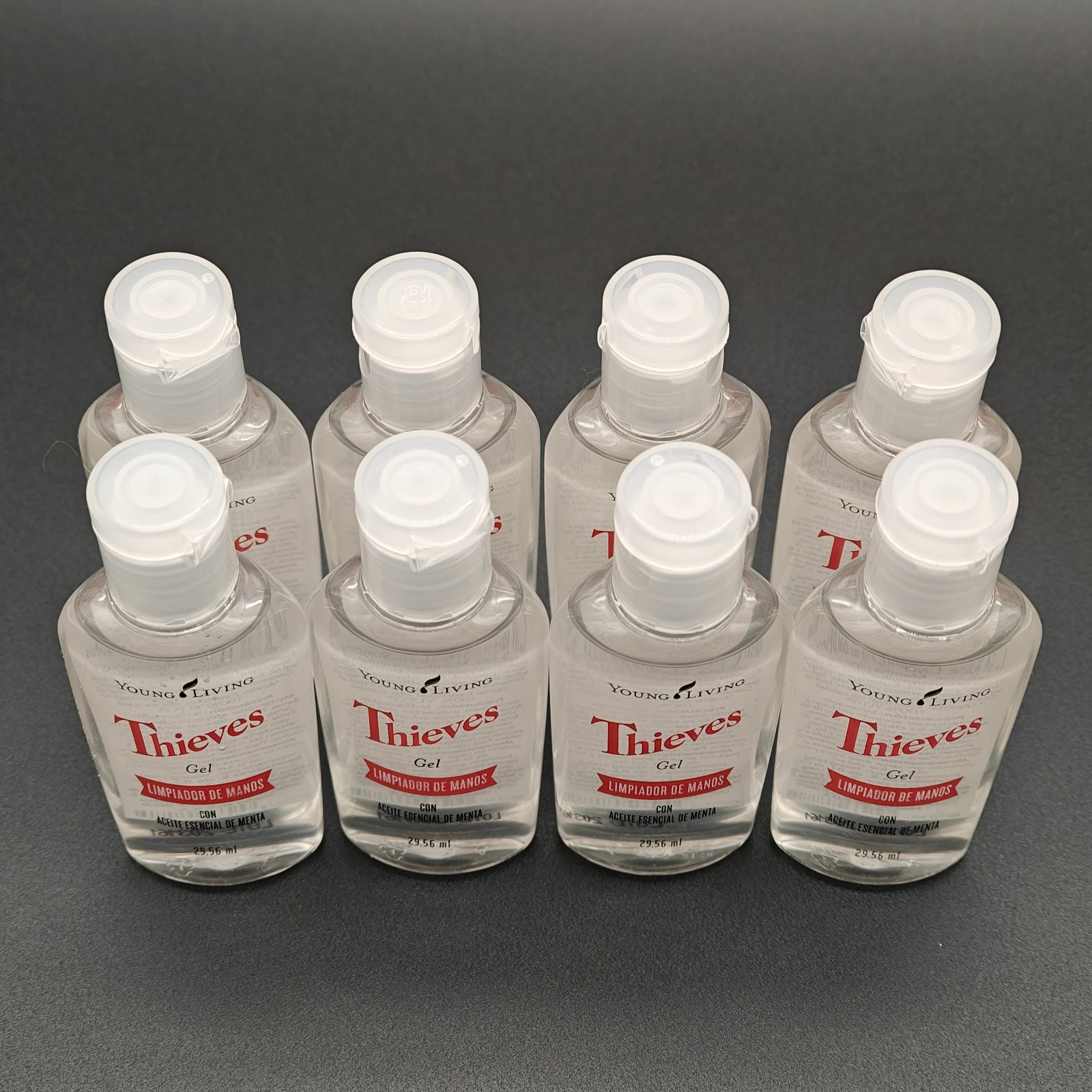 8 Pack Young Living Thieves Waterless Hand Sanitizer 1 FL Oz 29ml Each Free Ship
