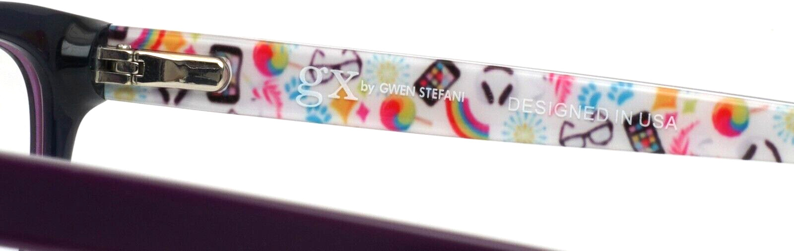GX by GWEN STEFANI GX811 PUR Purple Girls Kids Cat Eye Eyeglasses 48-16-135