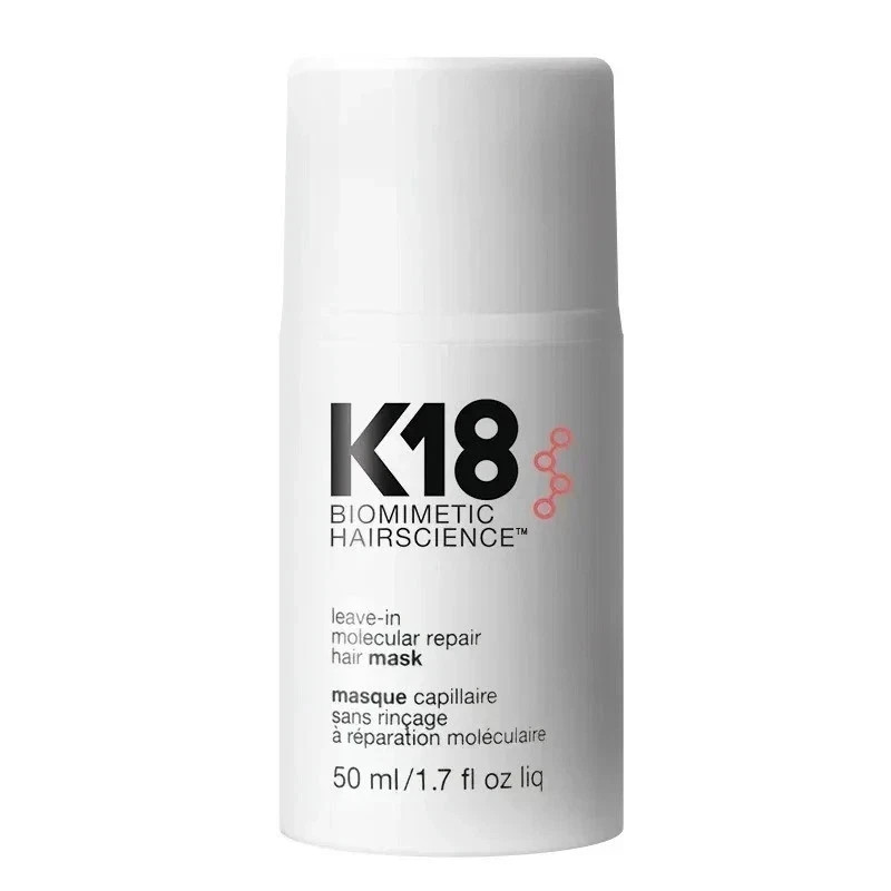 Pack of 2 K18 Leave In Molecular Repair Hair Mask 50ml / 1.7oz Hair Treatment