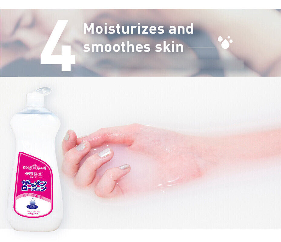 2bottles Personal Lubricant Unscented Cum Realistic Semen Water Based Lube Adult