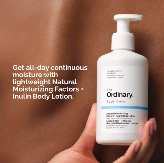 Authentic The Ordinary Natural Moisturizing Factors + Inulin Body Lotion,8.1 oz
