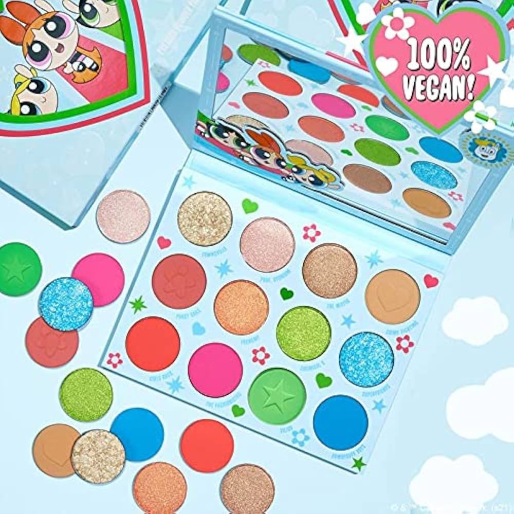 COLOURPOP POWERPUFF GIRLS PALETTE! Full Size, New in Box, 12 Shades :)