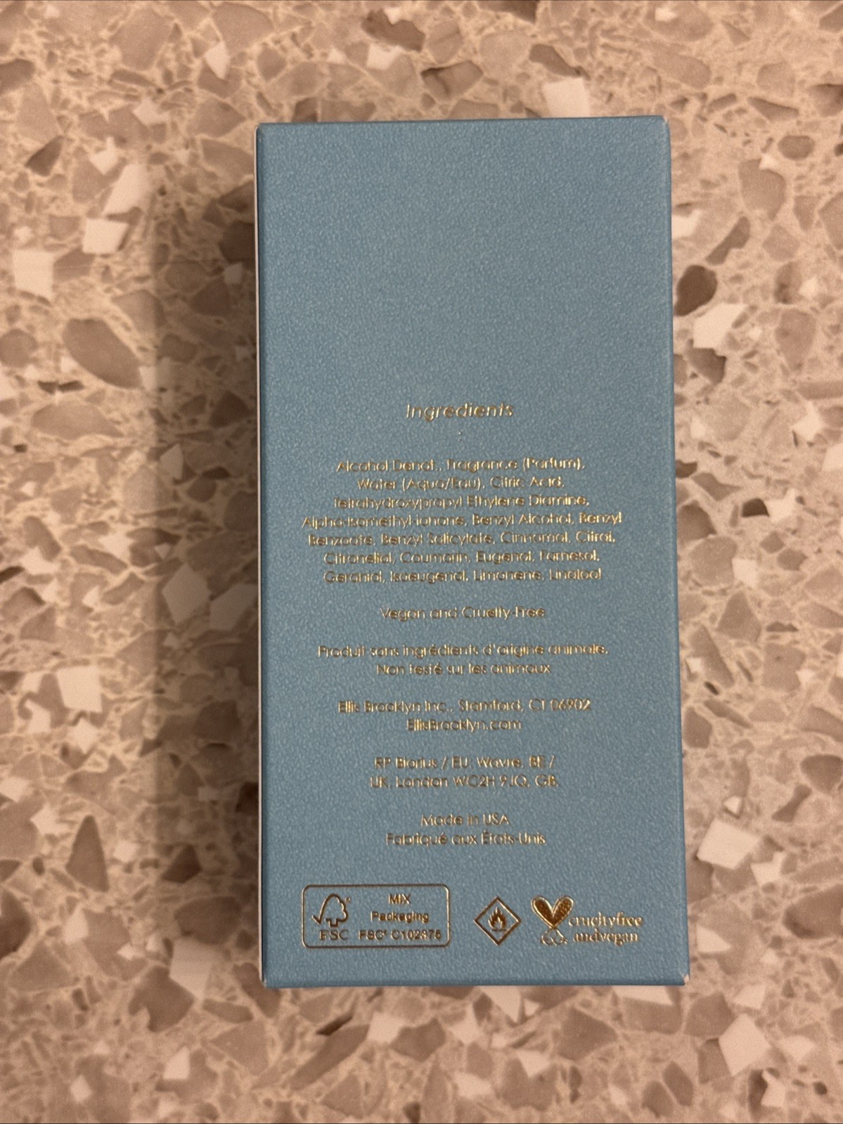 Ellis Brooklyn Salt Eau De Parfum Full Size 1.7 oz NIB