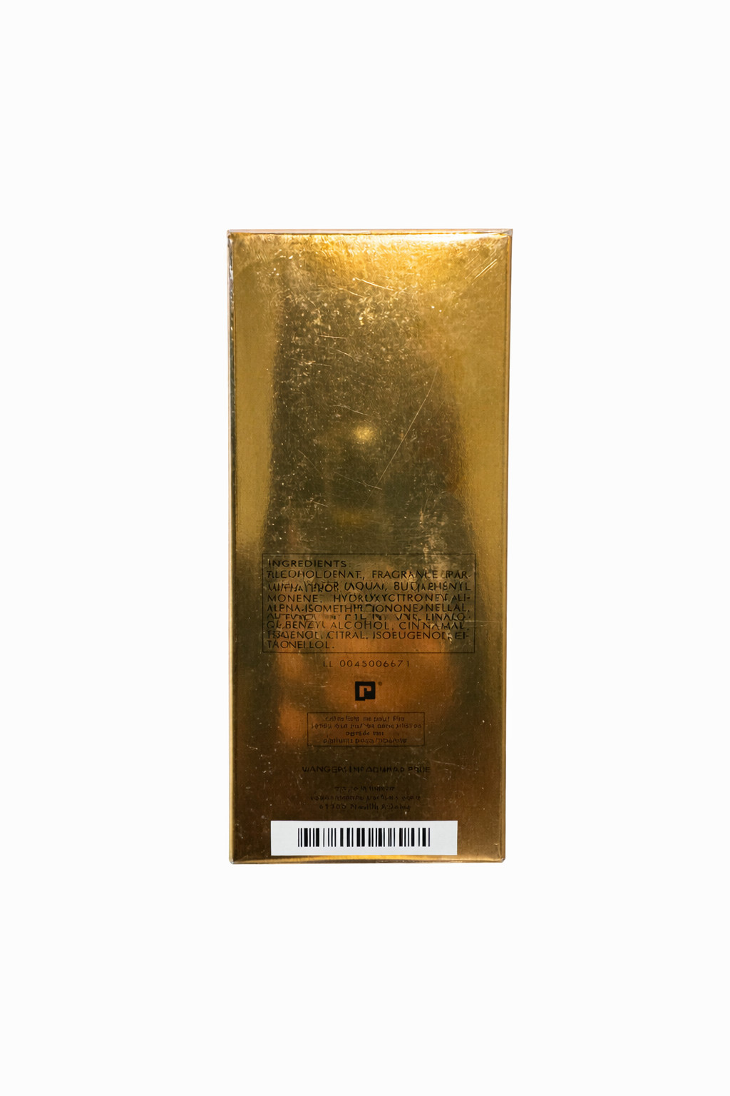 Paco Rabanne 1 Million Eau de Toilette Spray 3.4 oz / 100 ml
