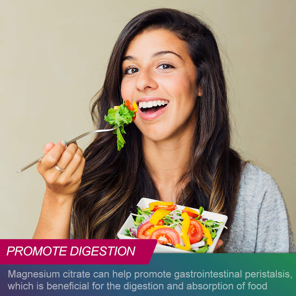Magnesium Citrate Gummies 600mg Per Serving Highest Potency Supplement Non-GMO