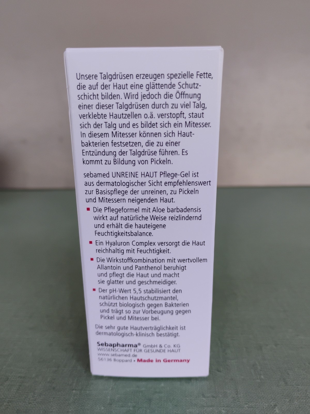 Sebamed Clear Face Moisturizing Gel 50ml 1.69oz Exp 08/2028 German Damaged Box
