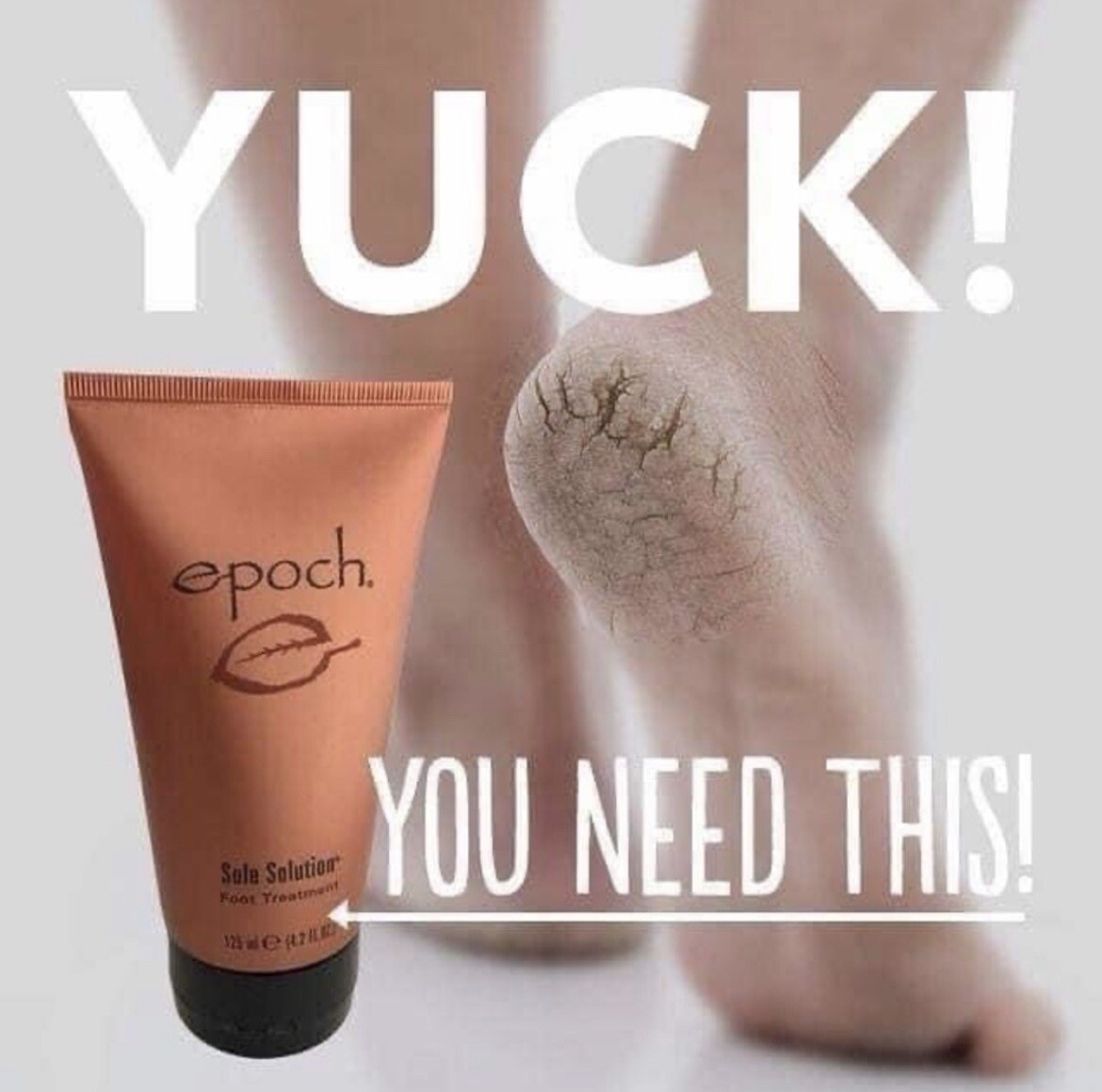 2 Packs – Nu Skin Epoch Nuskin Sole Solution Foot Treatment 4. fl oz new
