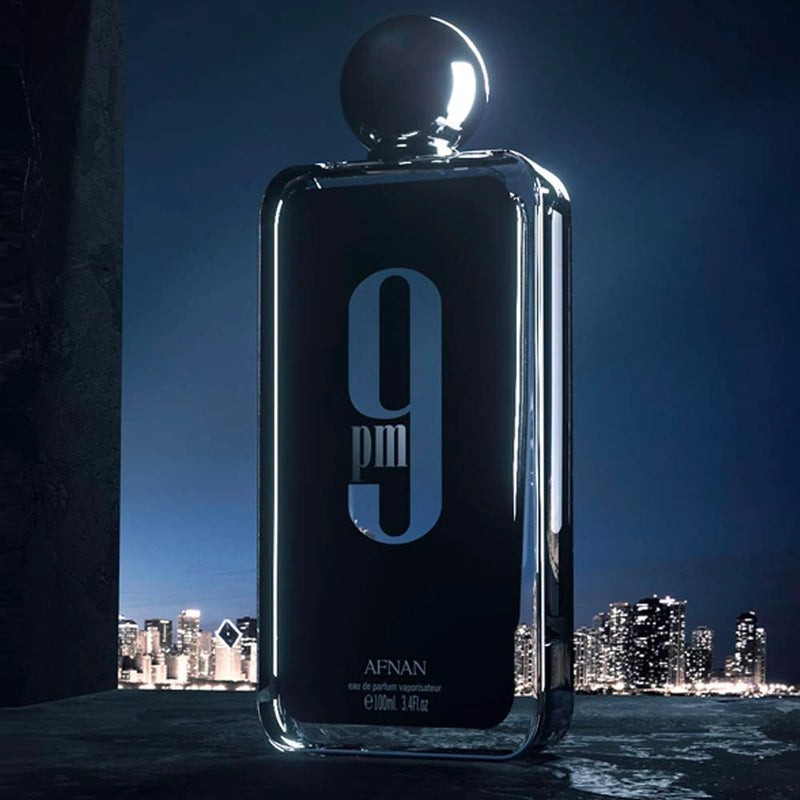 Afnan 9pm Eau de Parfum Spray Regular Size 3.4 fl oz / 100 ml