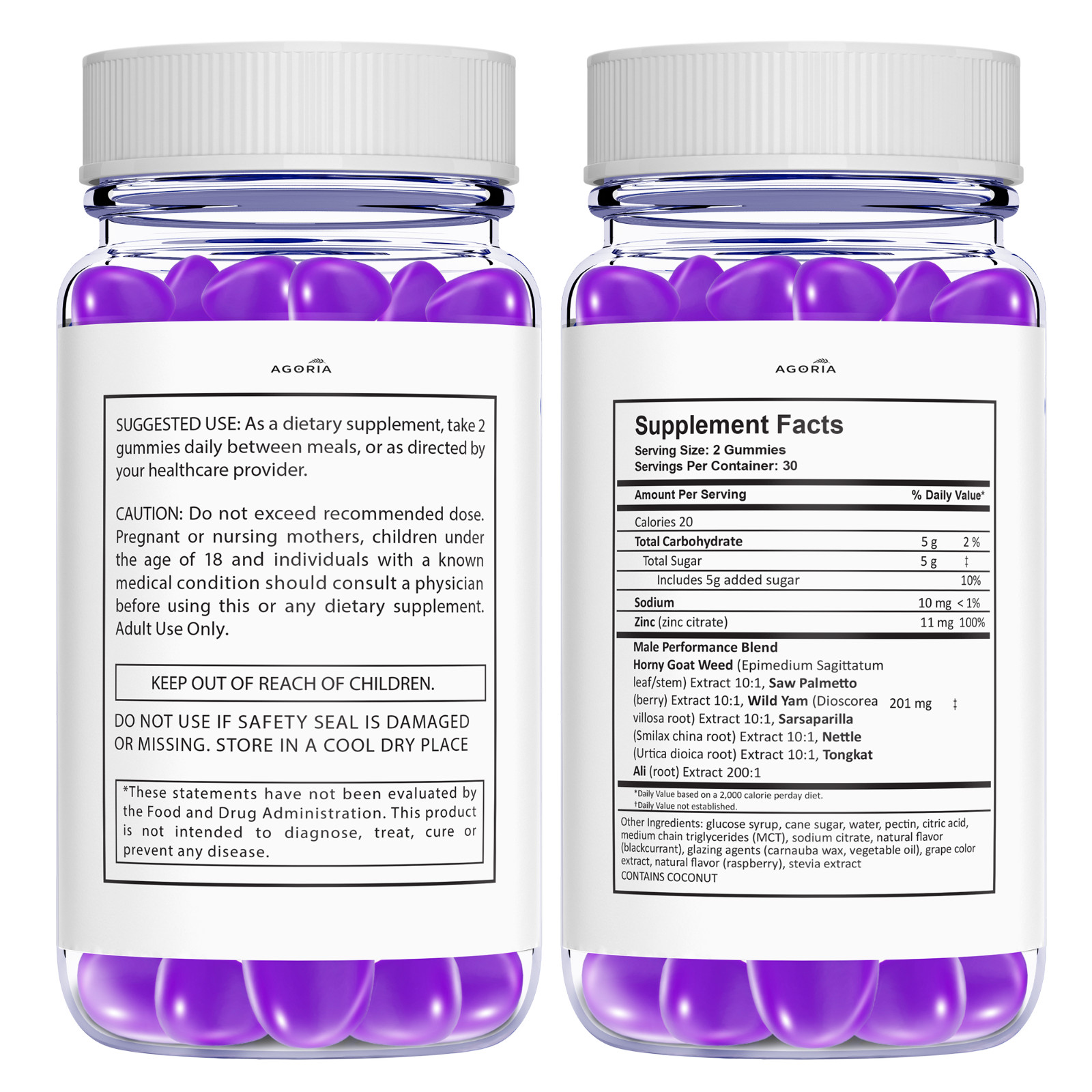( 1 Pack ) Eremax Gummies – Men’s Vitality & Performance Support Supplement