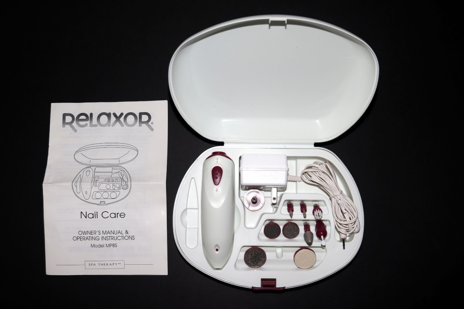 Relaxor Spa Therapy Deluxe Manicure/Pedicure Set