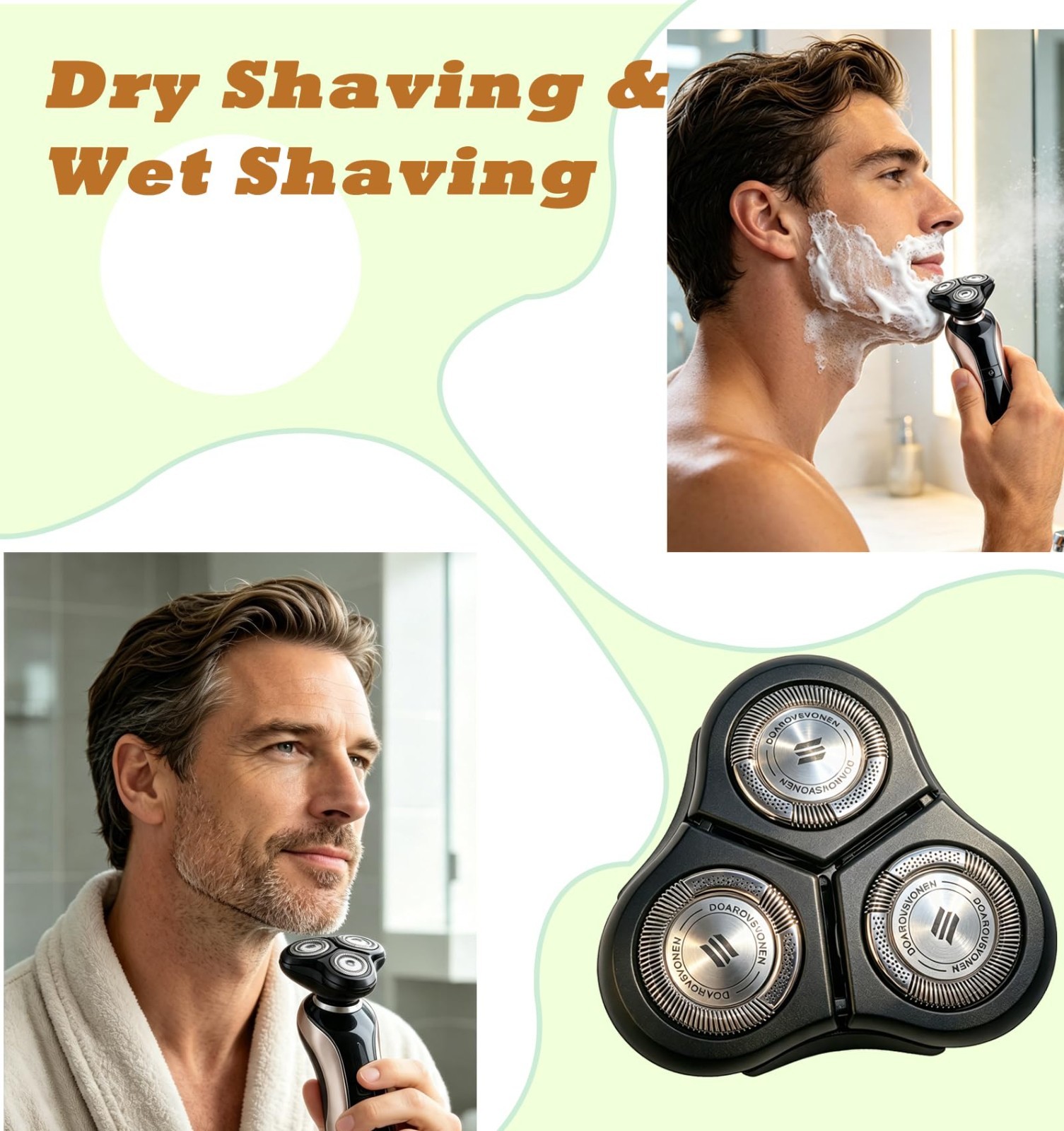 Replacement Shaving Head for Philips Norelco SensoTouch 2D 1100 Series – Precisi