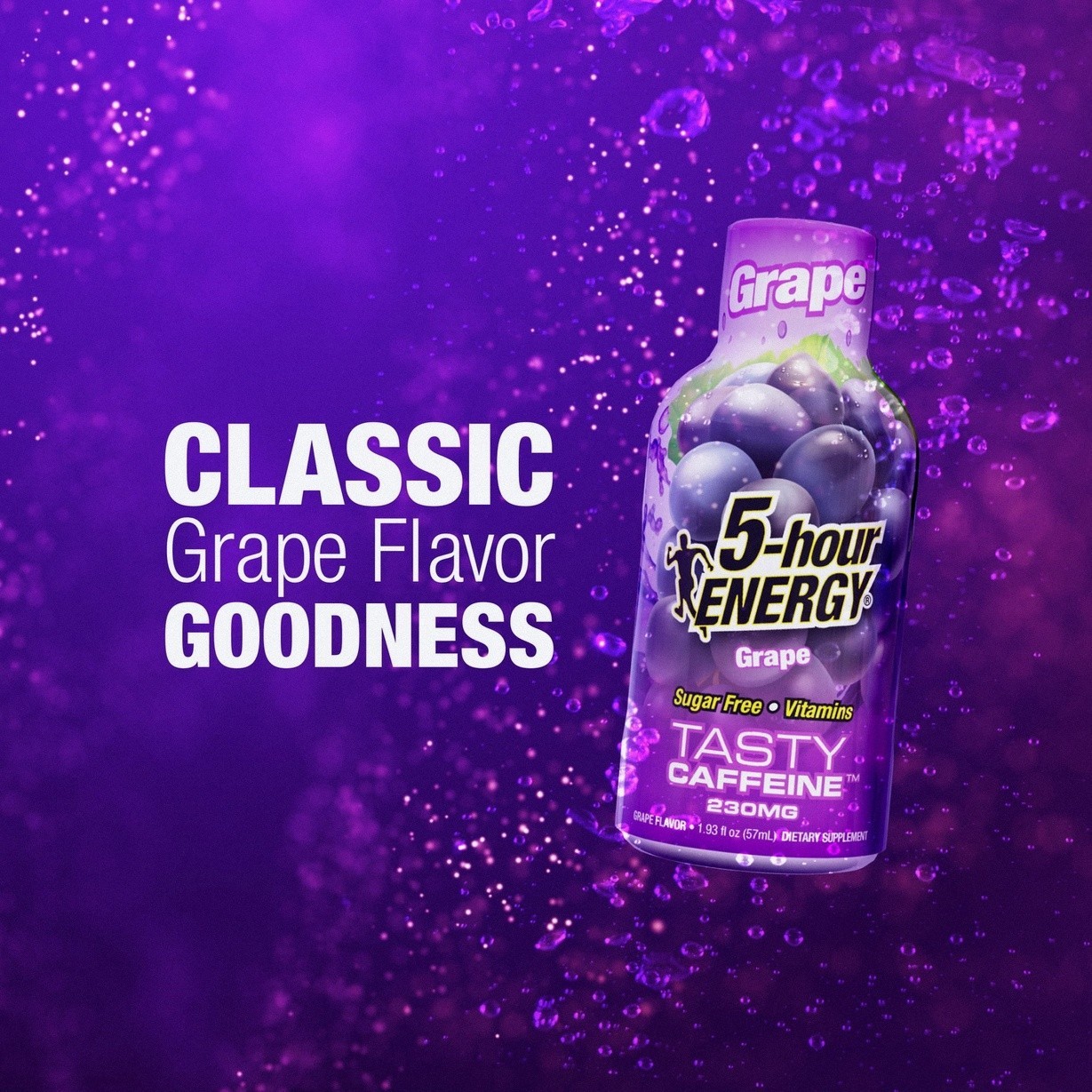 5-hour ENERGY Shot, Extra Strength, Grape, 15 Count – Single Size