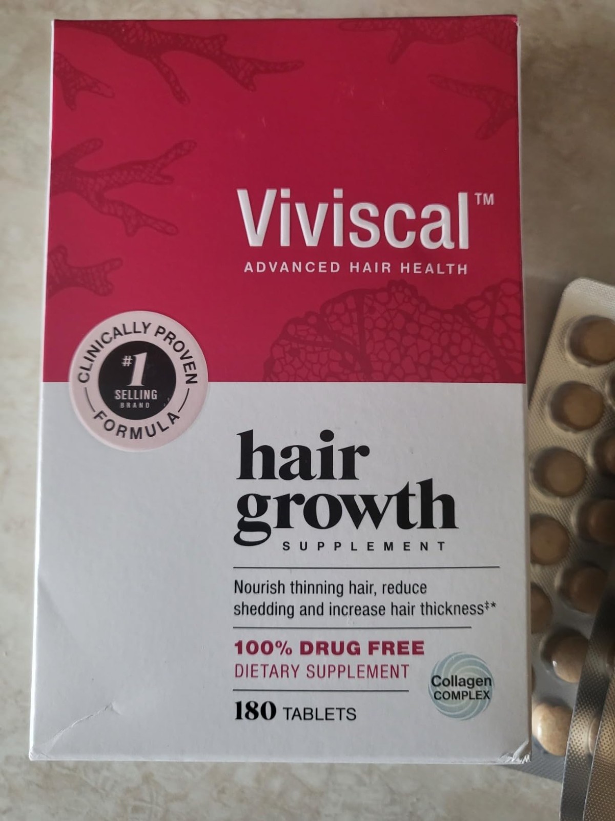 Premium Expert Viviscal Hair Supplemental Development Pills for Women EXP 180…