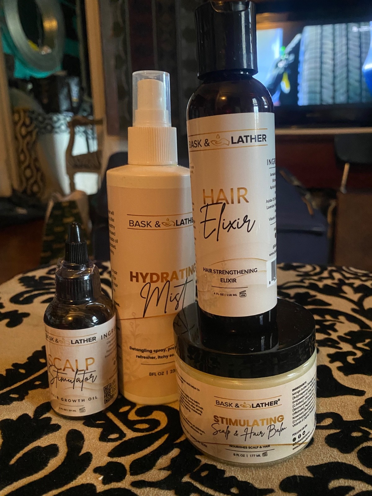 Bask and Lather Hair Growth Bundle