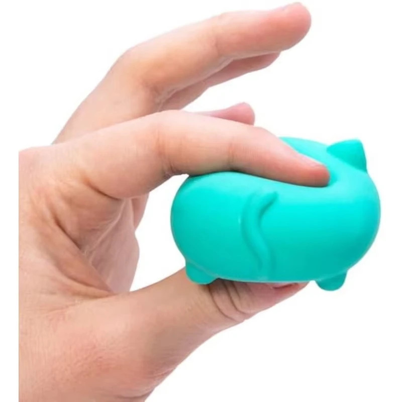 Schylling NEEDOH Cool Cat Squishy Toys Slow Rise Stress Relief Ball Sensory Fidg