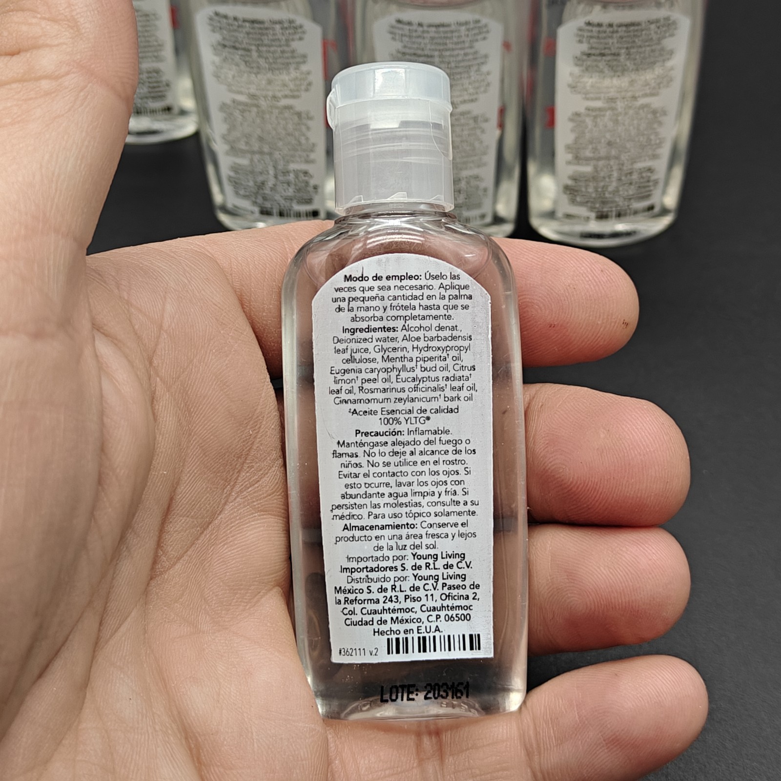 8 Pack Young Living Thieves Waterless Hand Sanitizer 1 FL Oz 29ml Each Free Ship