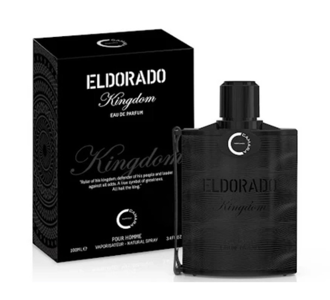 ELDORADO Kingdom Pour Homme Eau de Parfum Spray, 3.4 fl oz Regular Size