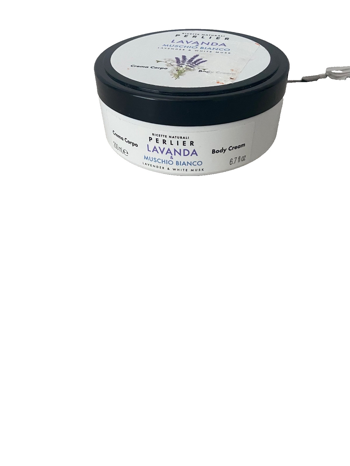 Perlier Body Cream LAVENDER & WHITE MUSK 6.7 fl oz SEALED