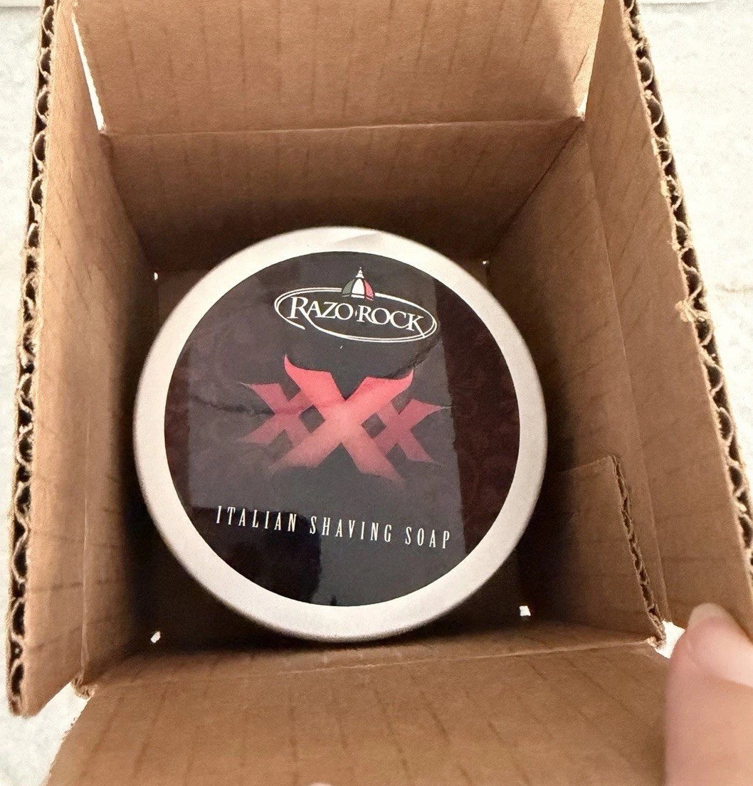 XXX Italian Shaving Soap Artisan Made Shaving Soap for Men Tallow Based Shave