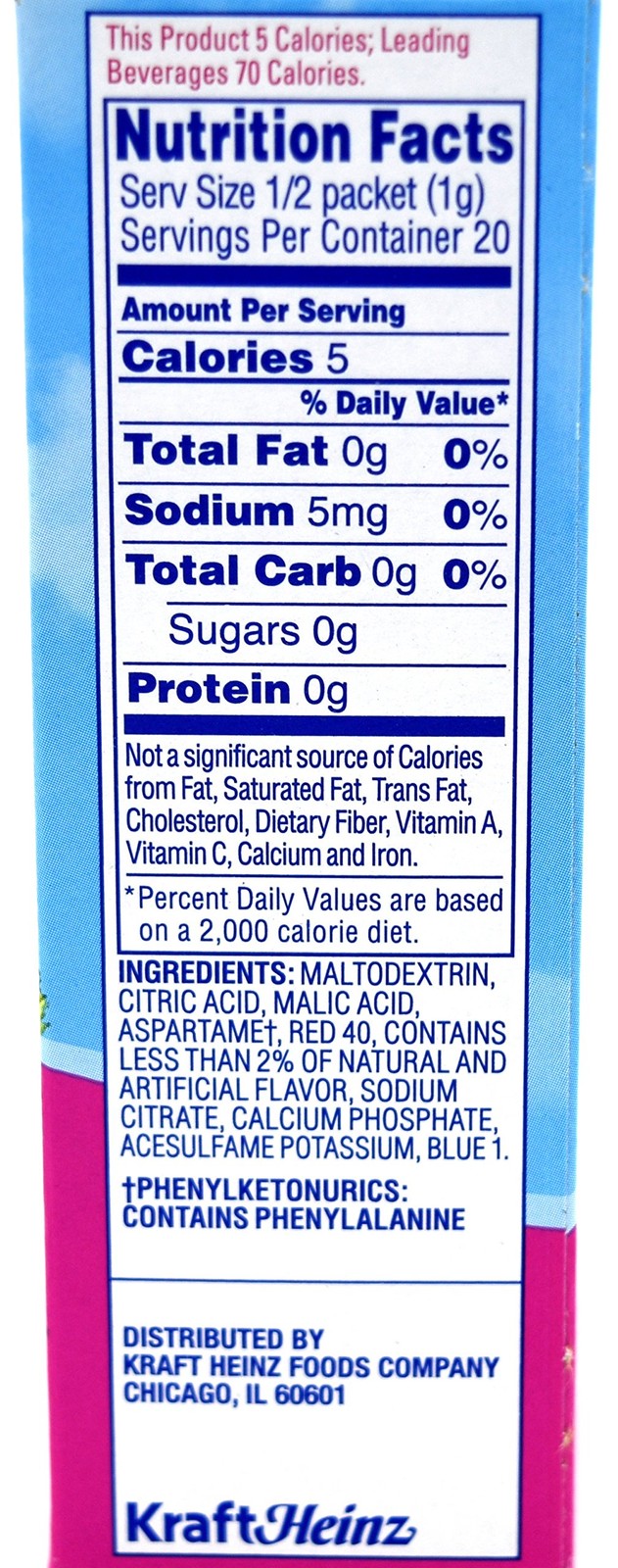 Crystal Light On-The-Go Drink Mix Packets, Sugar Free 10 Count (Pack of 6)