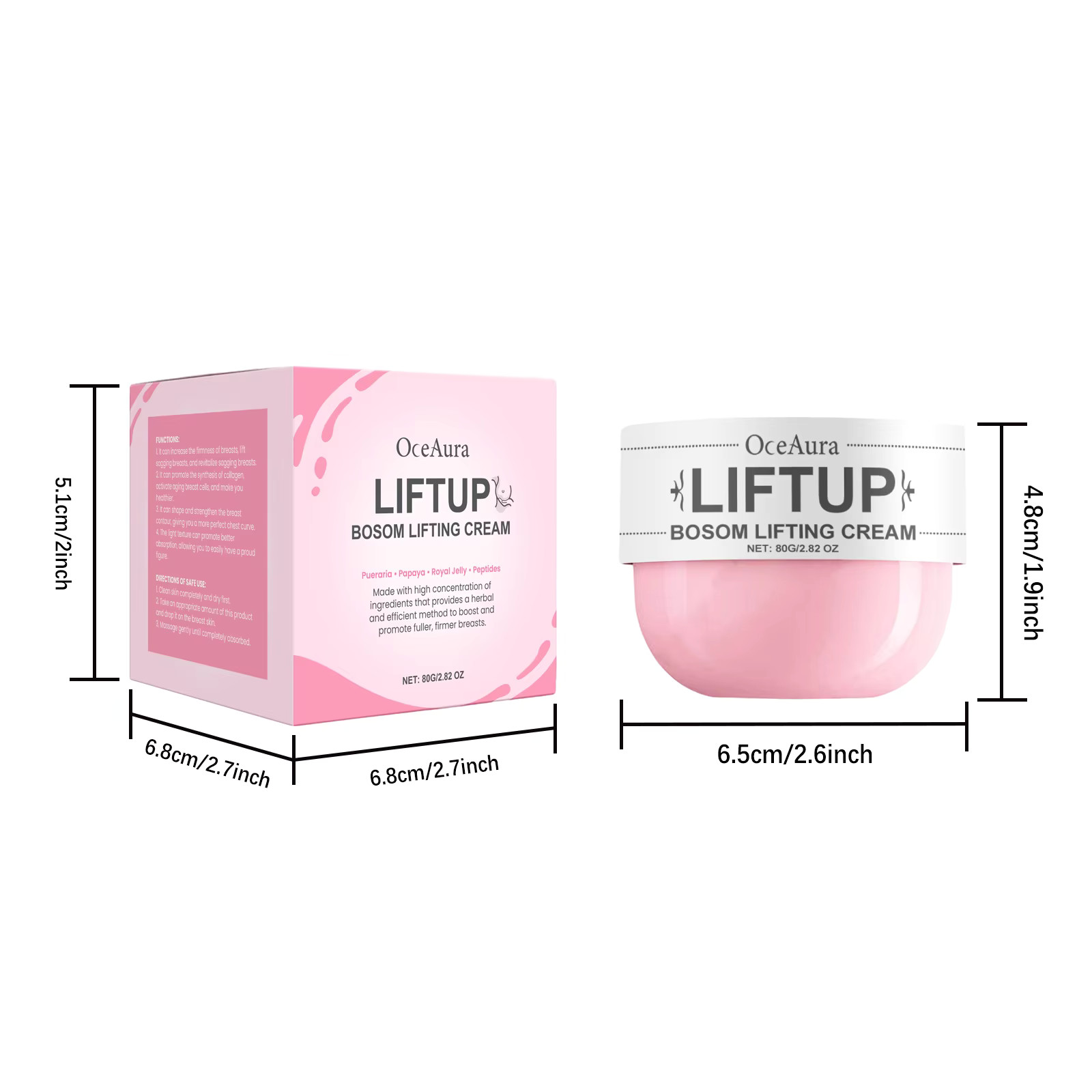 Breast Care Cream Nourishing Firming Skin Moisturizing Massage Cream