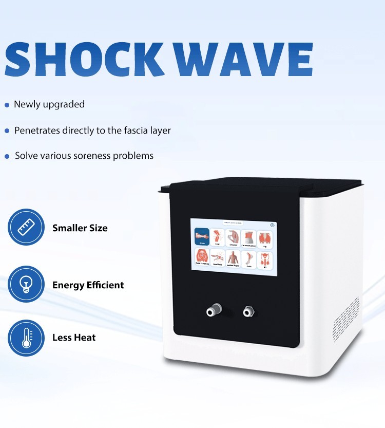 10 Bar Radial ED Shockwave Therapy Machine Deep Relief for Chronic Pain Massage
