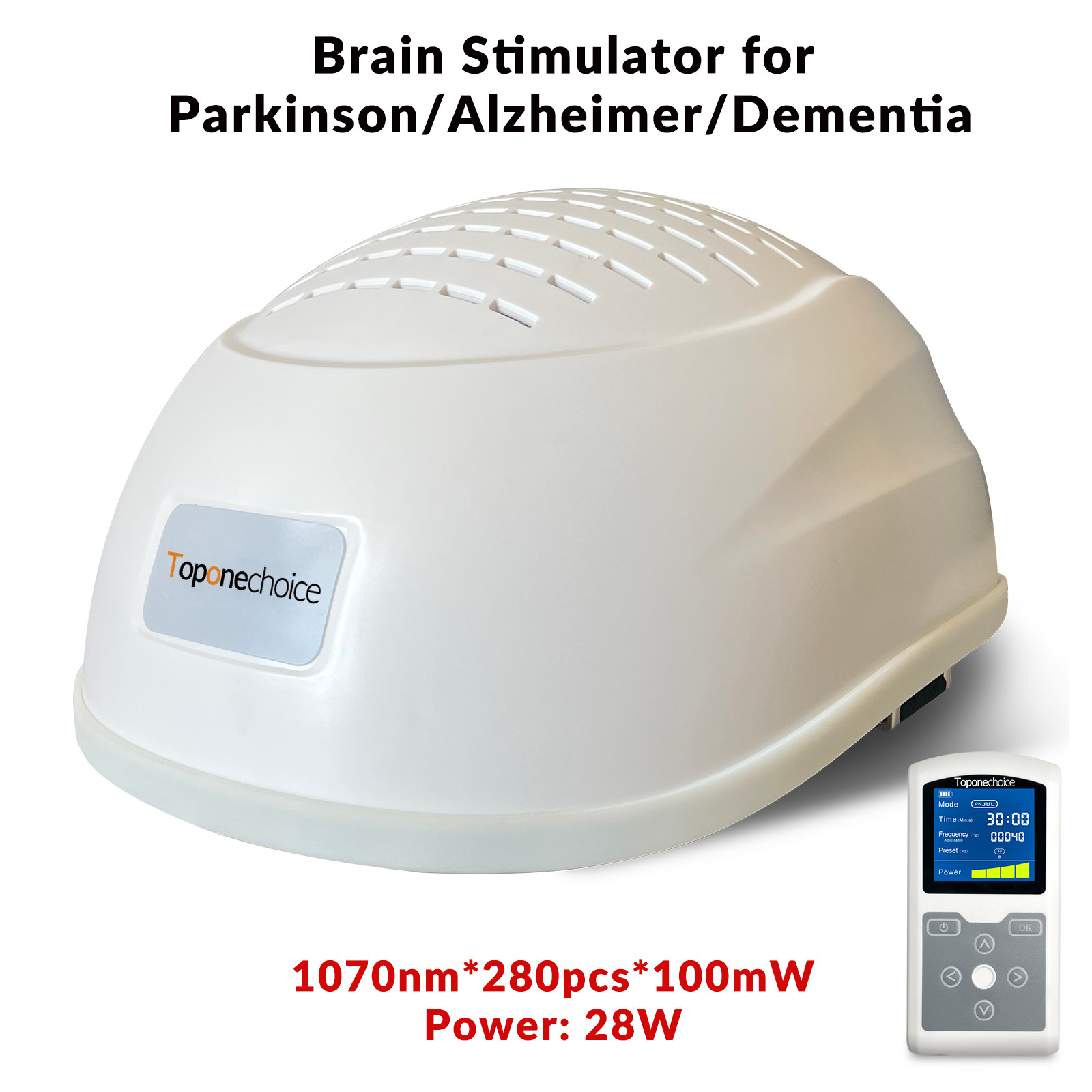 1070nm Led Helmet Physical Therapy Treatment for Parkinson Stroke Light Therapy