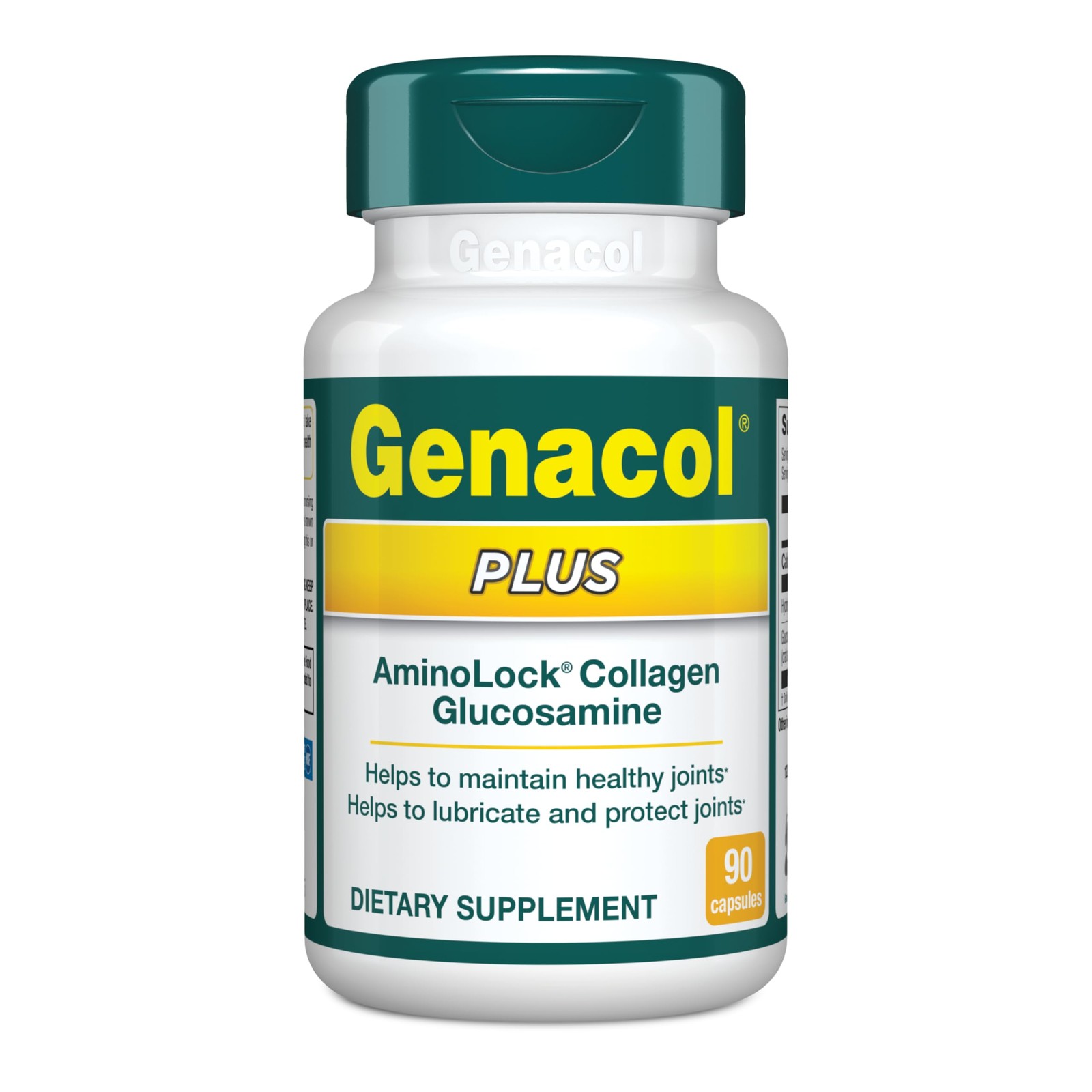 Genacol Plus – Glucosamine and Collagen Supplement, 90 Count (Pack of 1)