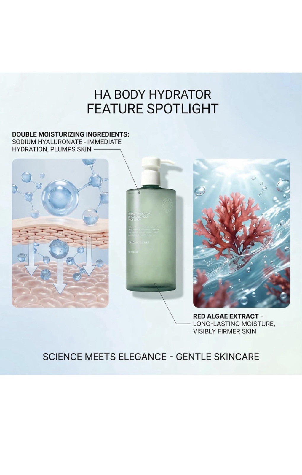 Ha Body Hydrator Hyaluronic Acid Body Serum Is A Hyaluronic Acid Essence 386ml