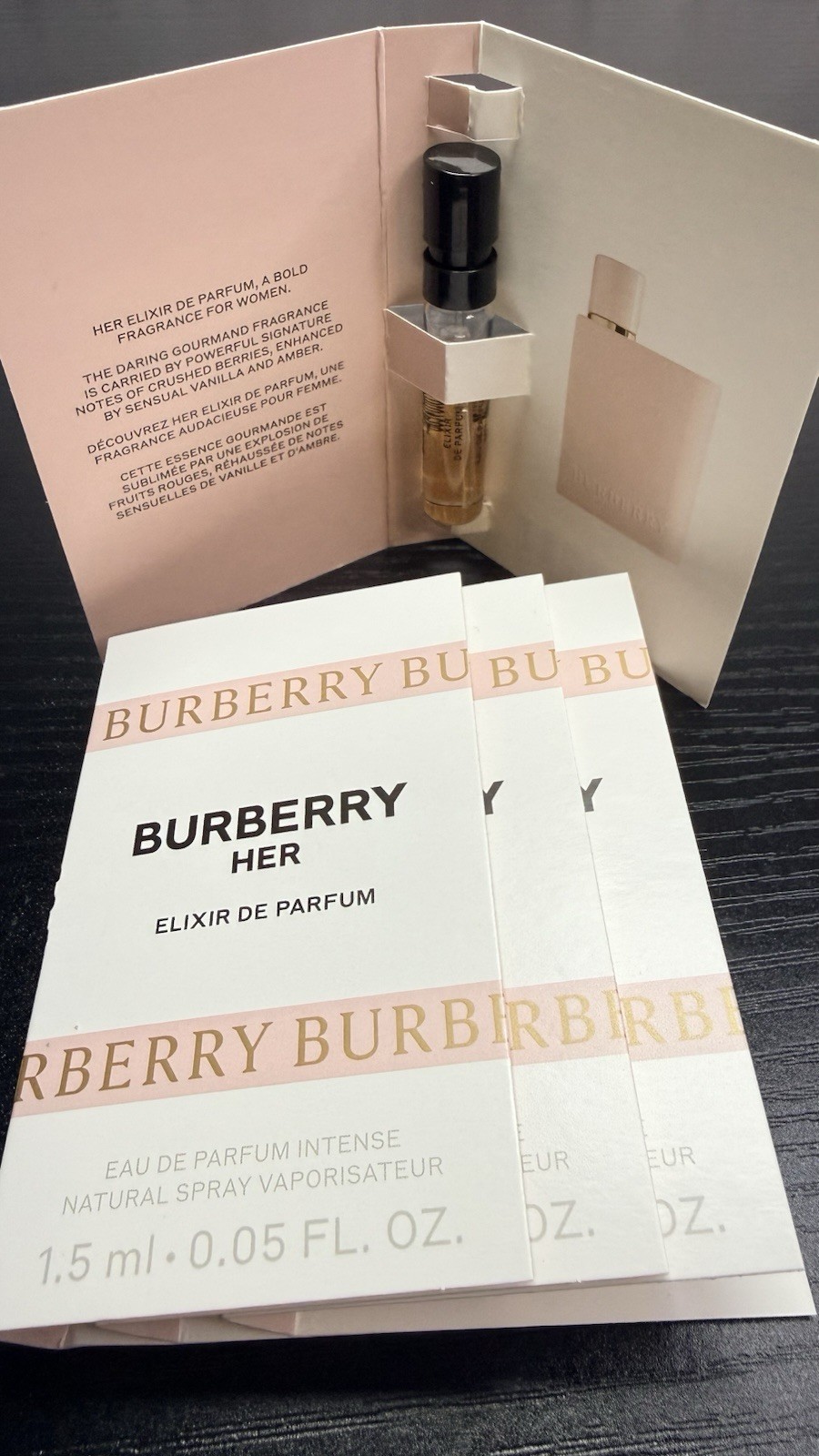 Burberry Her Elixir de Parfum Eau de Parfum Intense Spray Sample 0.05 fl oz