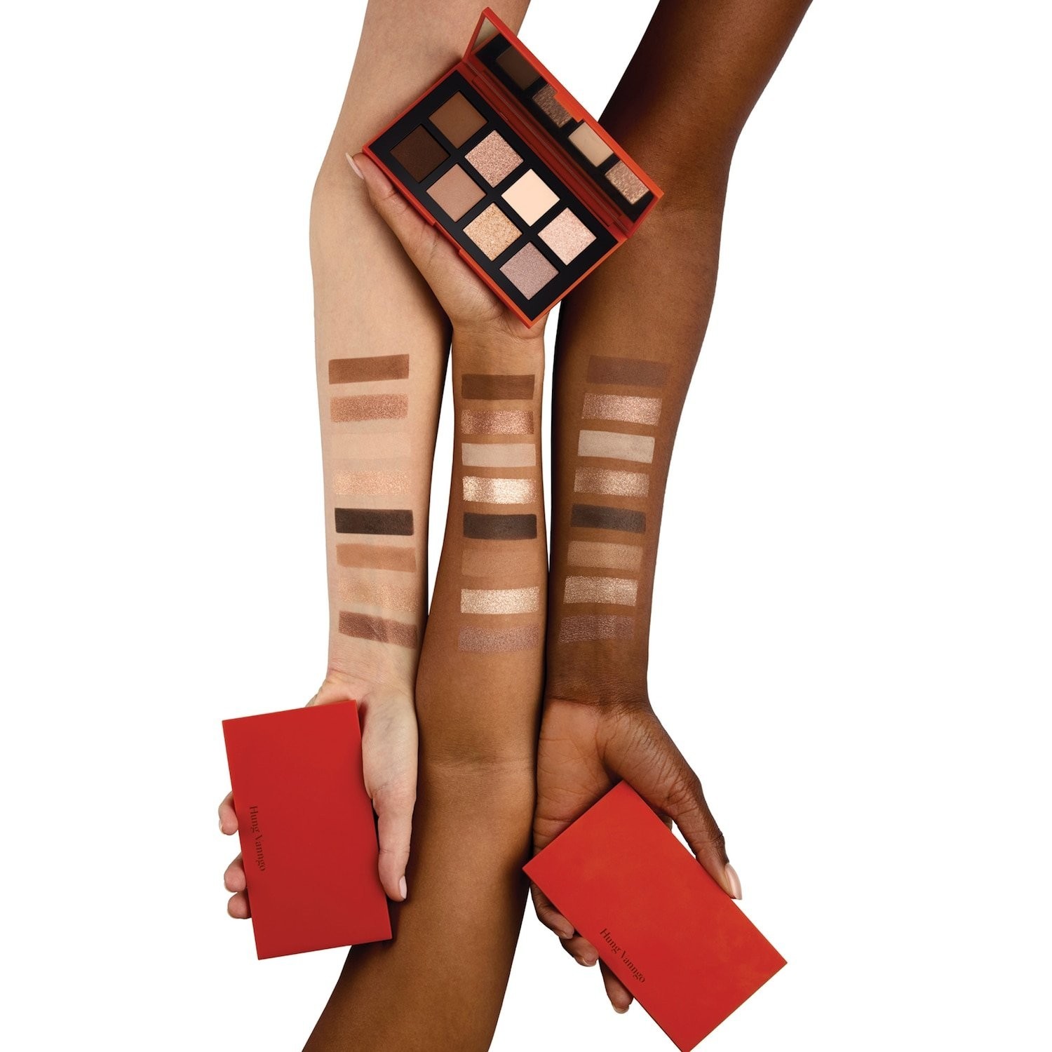 Authentic HUNG VANNGO BEAUTY Color Story Eyeshadow Palette,8 SHADES,8 x 0.06 oz