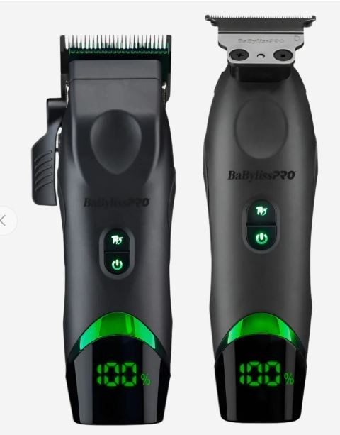 BaByliss Pro x Tomb45 Clipper Trimmer COMBO Black Green – BRAND NEW