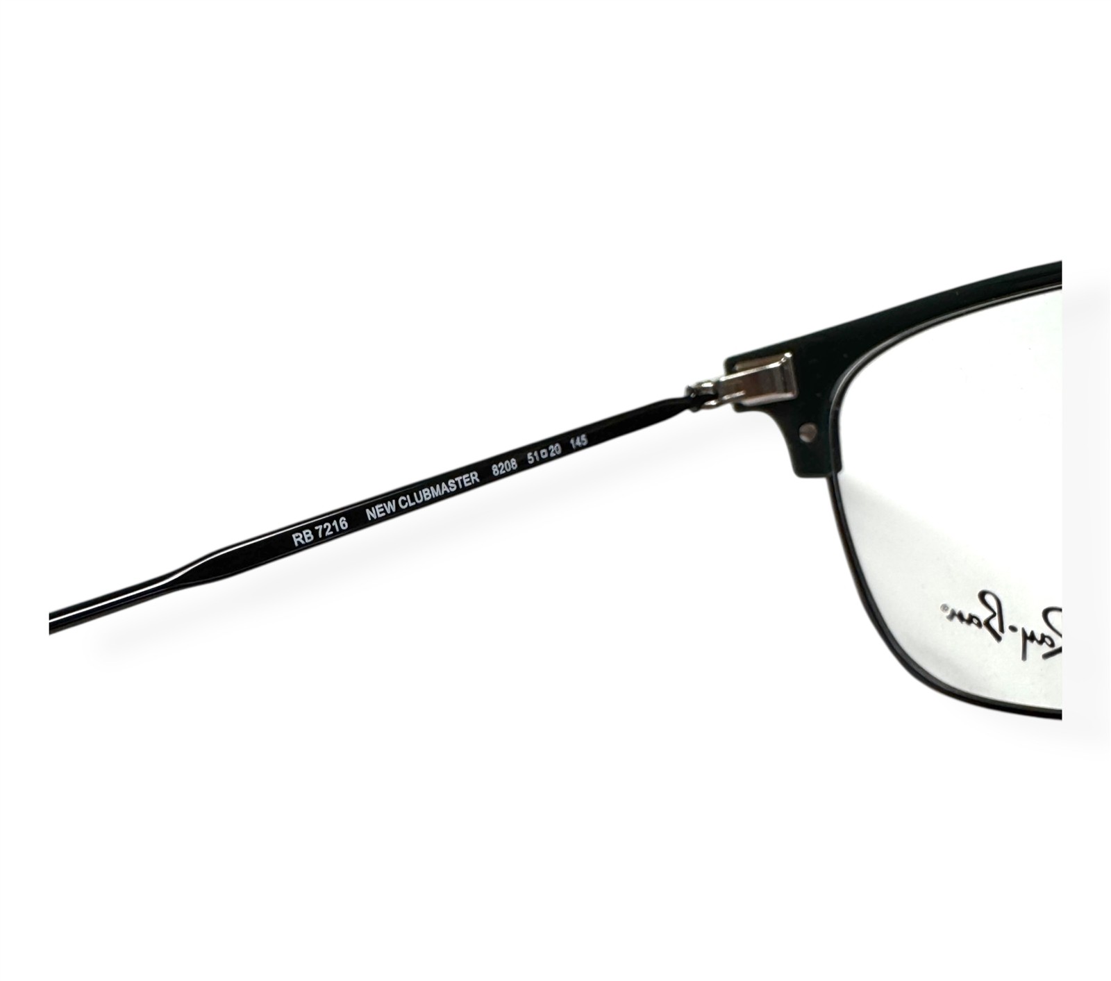Ray-Ban Eyeglasses RB 7216 8208 Glasses Dark Green Black 51-20-145 No Case