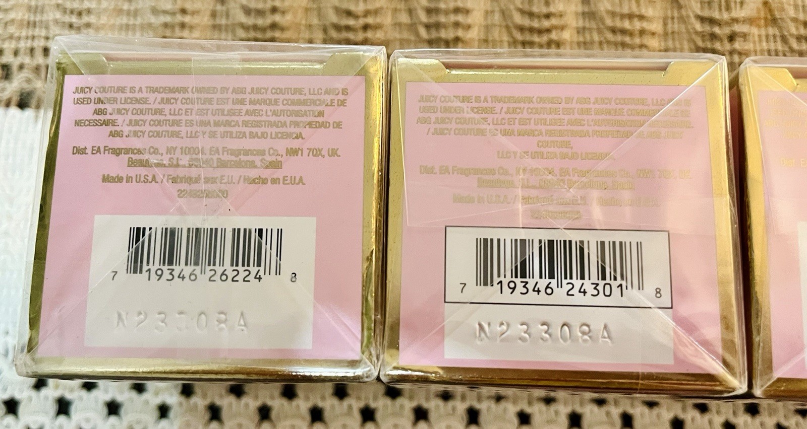 Juicy Couture Oui Juicy Couture Play Eau de Parfum Travel 0.5 oz Spray Set