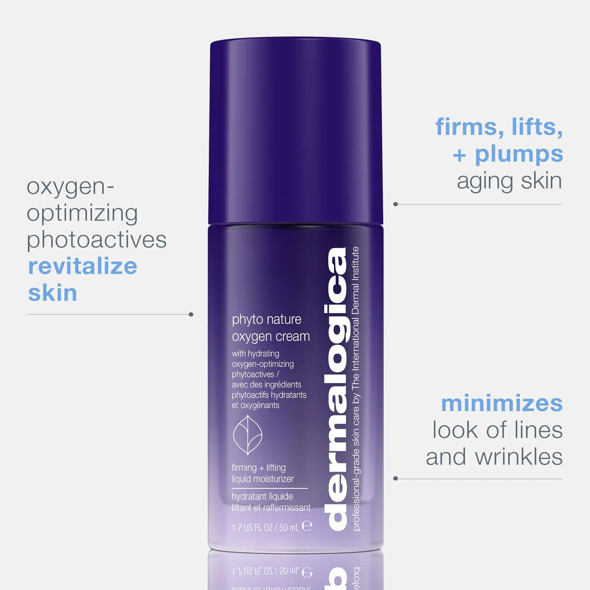 Dermalogica Phyto Nature Oxygen Cream 50ml 1.7oz *brand new no box